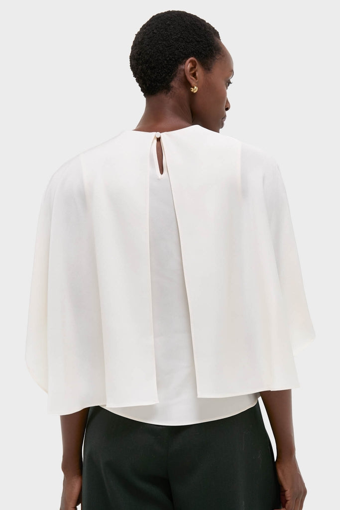 Cream Eliora Cape Top