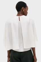 Cream Eliora Cape Top