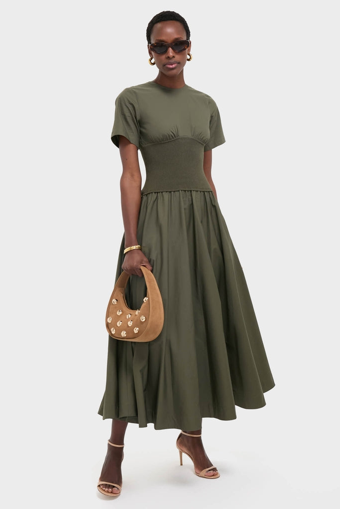 Fern Wrenna Short Sleeve Midi Dress