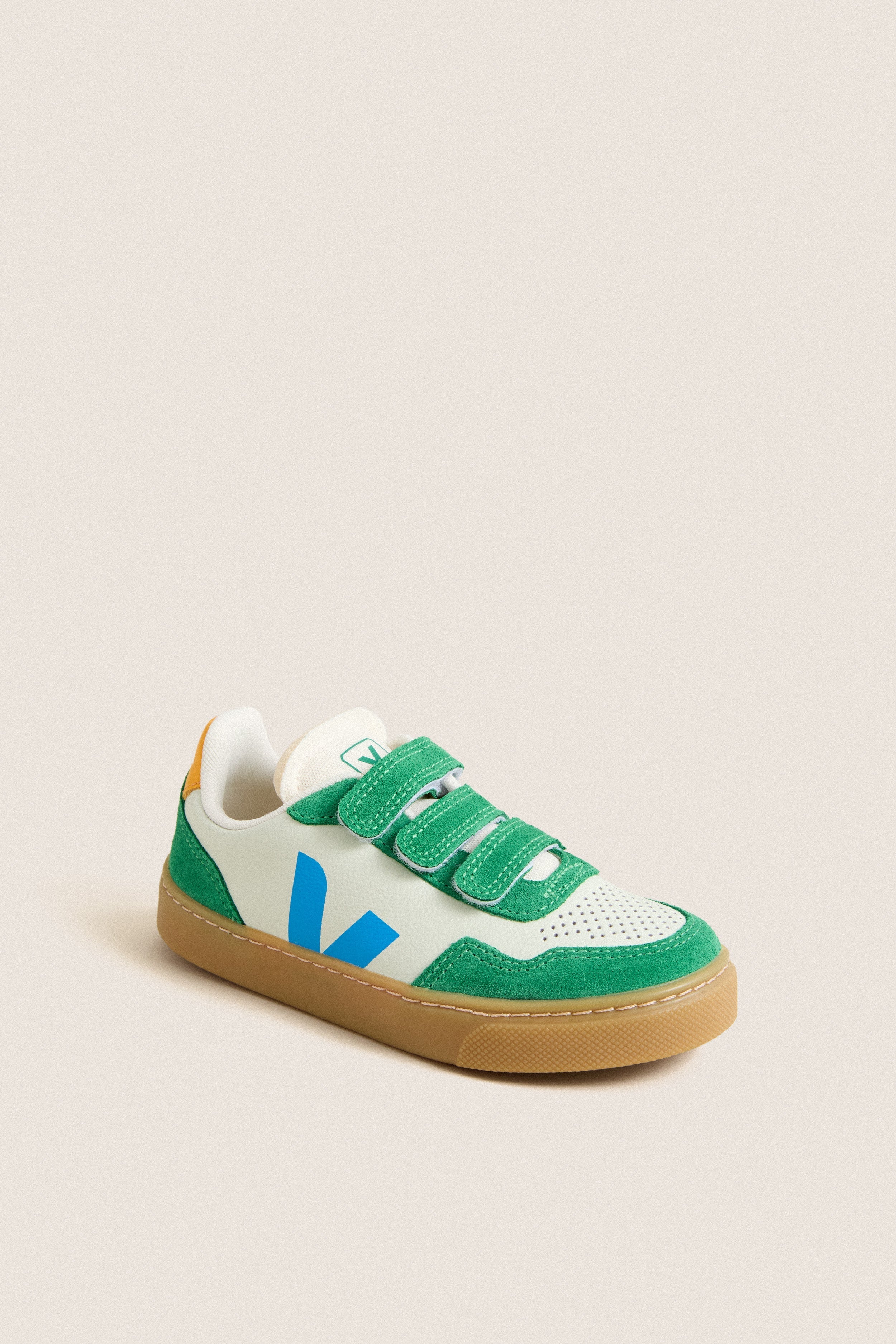 Kids Jade Egee Emeraude Natural Small V-90 Sneakers
