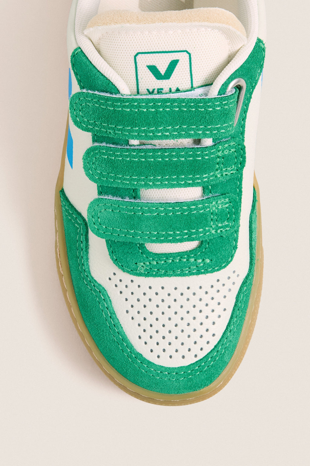 Kids Jade Egee Emeraude Natural Small V-90 Sneakers