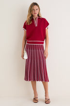 Garnet Blueberry Encore Skirt