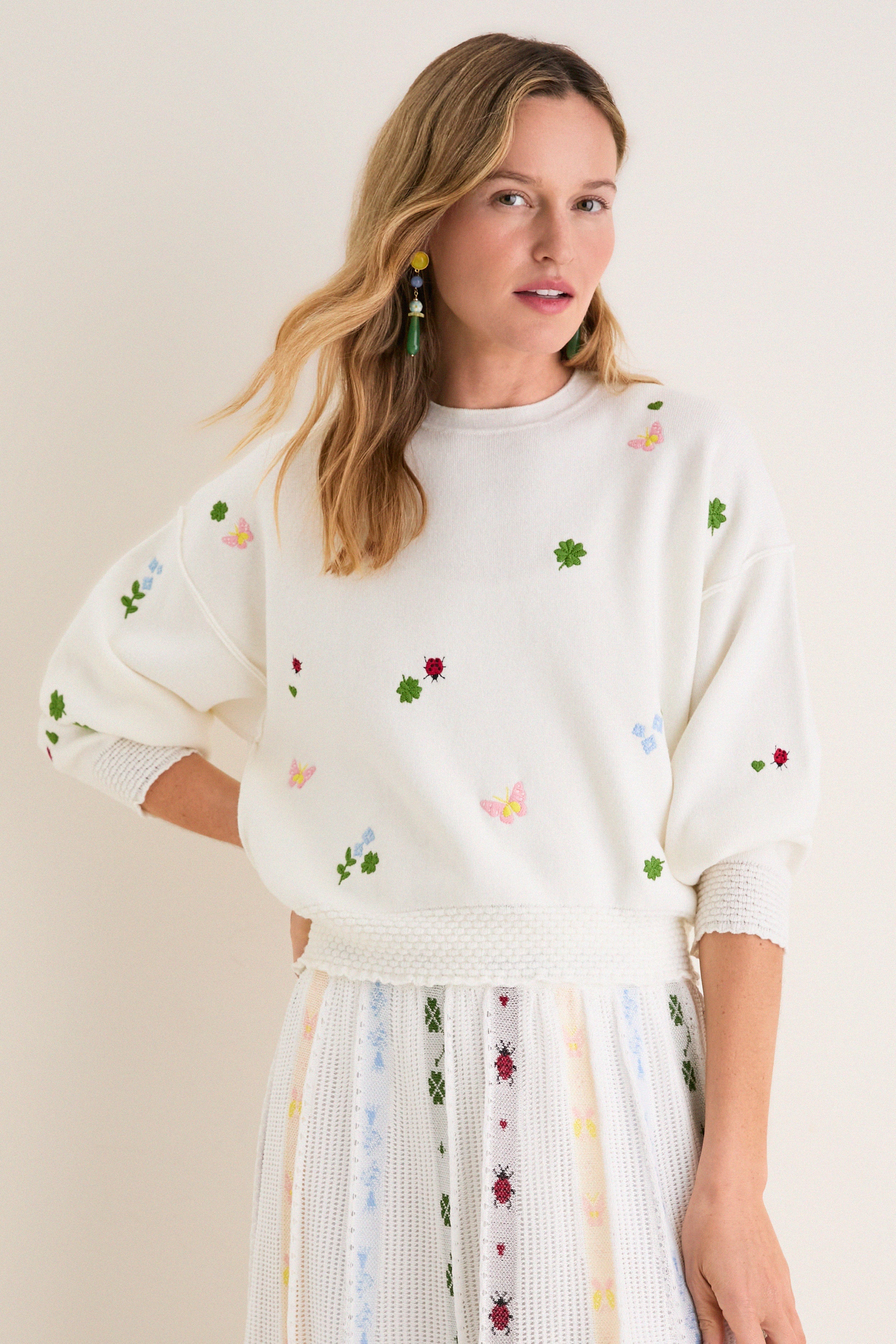 Milk Multi Dump Sweater