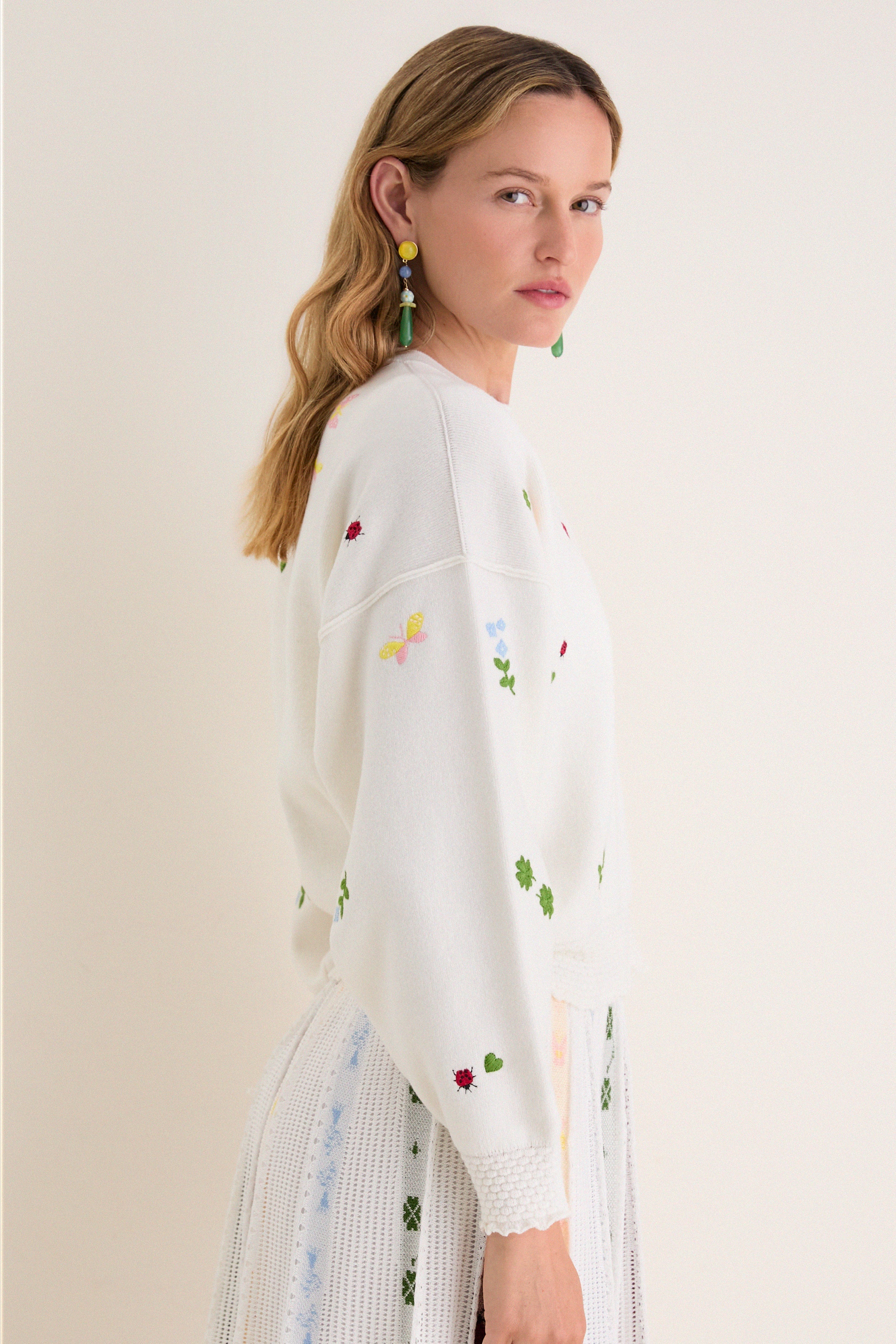 Milk Multi Dump Sweater