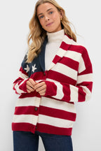 American Flag Lindsey Cardigan