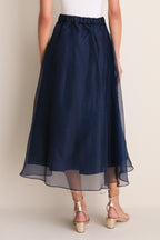 Navy Visino Skirt