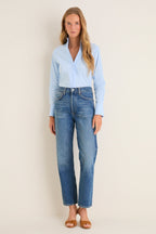 French Blue Bessette Button Down