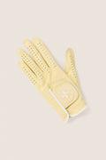 Yellow Left Hand Golf Glove