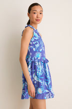 Cyan Amelia Mini Dress