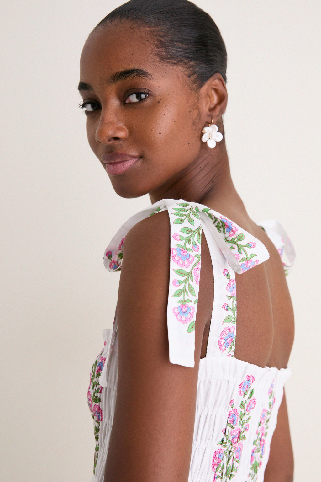 Schiffly Folk Buta Martina Dress
