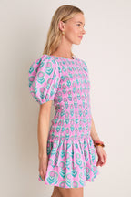 Lilac Buta Nova Mini Dress
