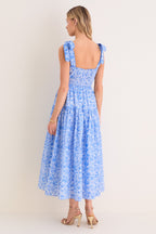 Chinoiserie Floral Julie Maxi Dress