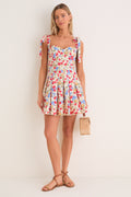 Poppy Fields Floral Jenna Mini Dress