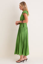 Cactus Sienna Pintuck Maxi Dress