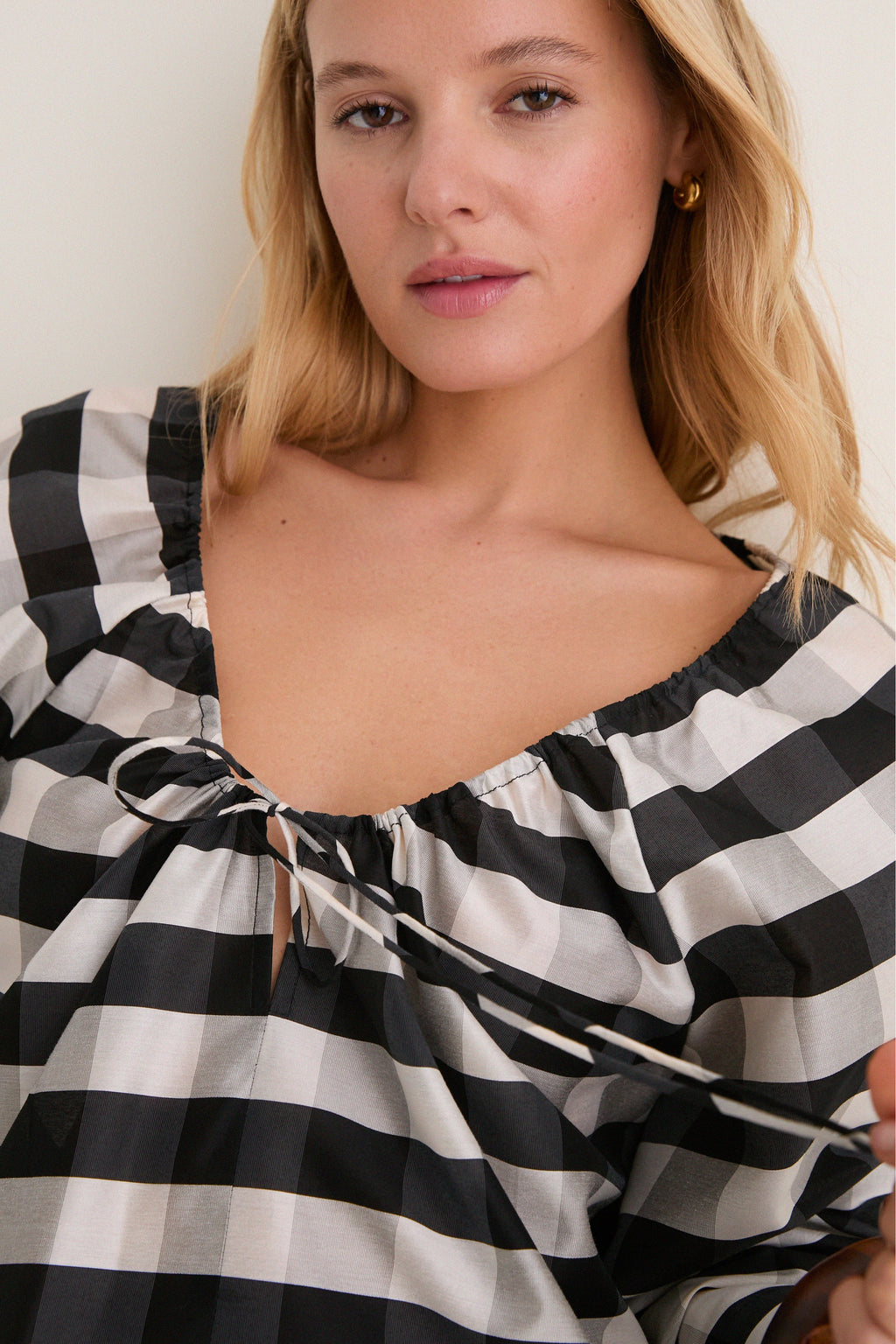 Midnight Check Claudine Dress