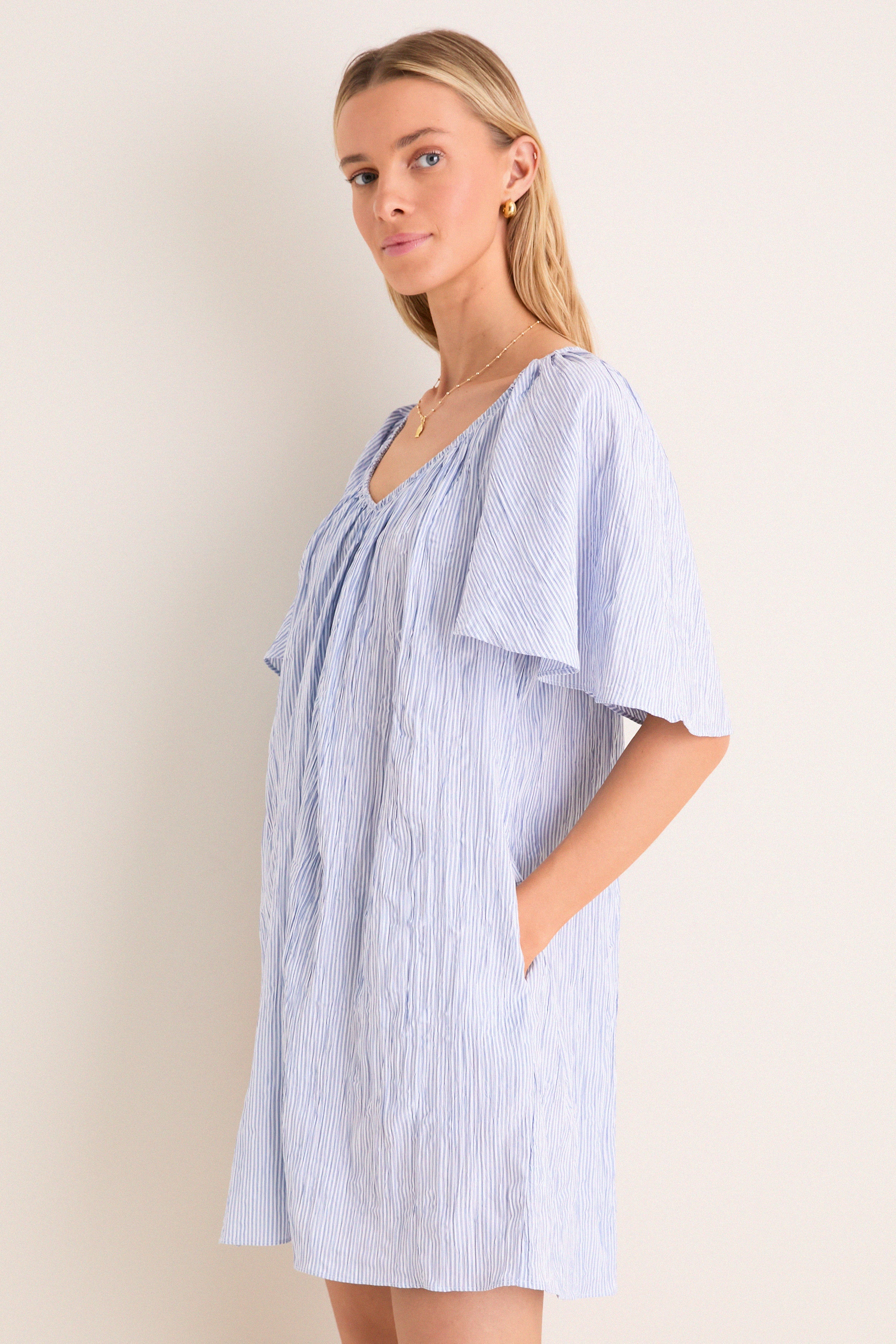 Saltwater Stripe Finn Dress