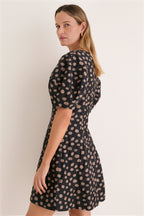 Yayoi Black and Camel Anni Scoop Mini