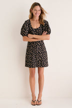Yayoi Black and Camel Anni Scoop Mini