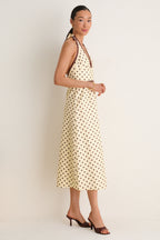 Vanilla and Chocolate Bowie Dress