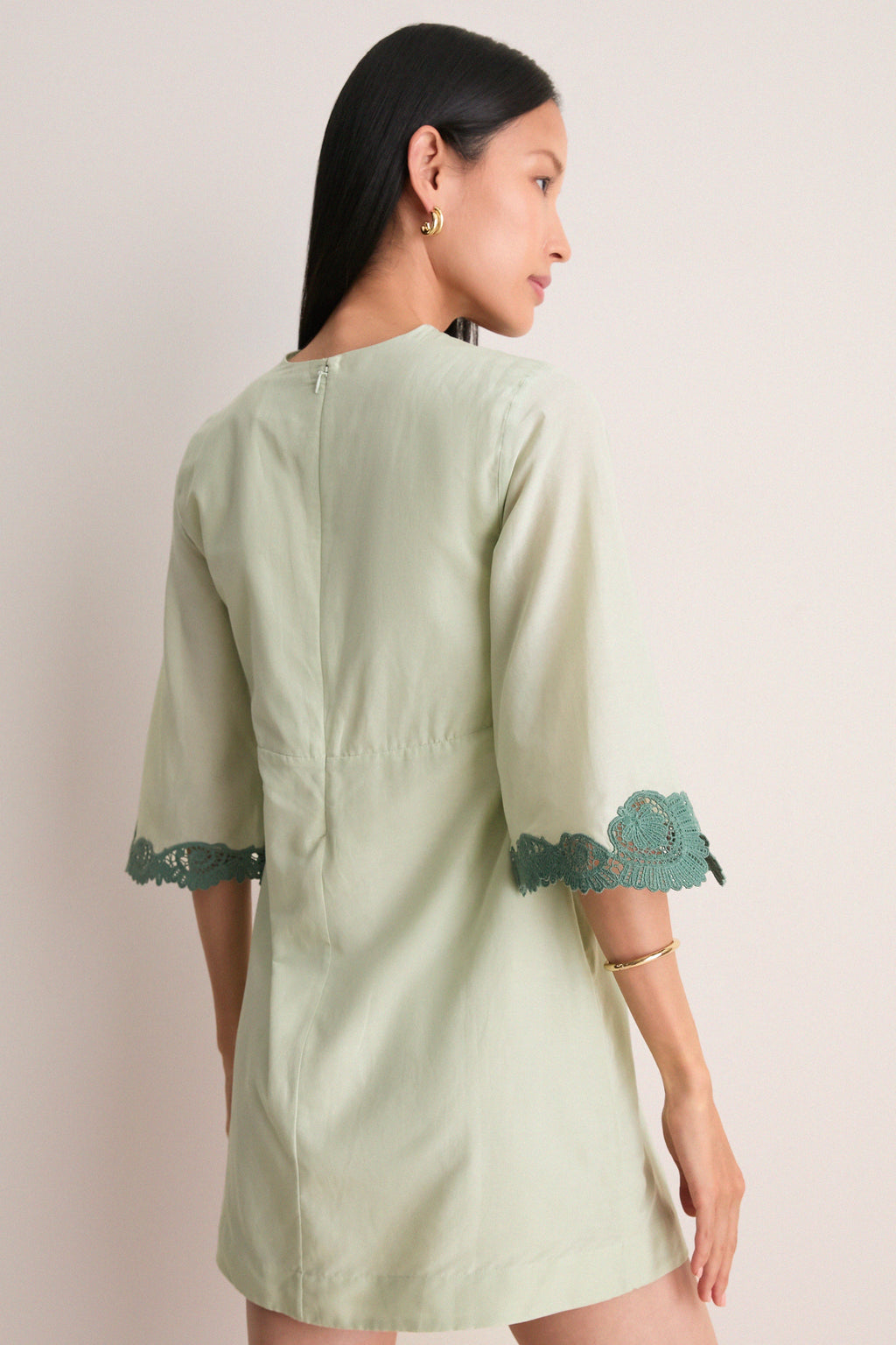 Green Darya Caftan
