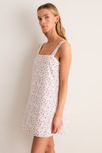 Watercolour Floral Charlotte Mini Dress
