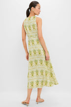 Green Trellis Faith Dress