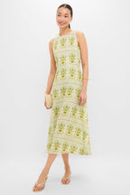 Green Trellis Faith Dress