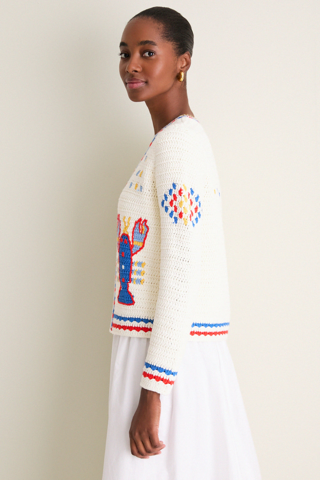Lobster Multi Callen Cardigan
