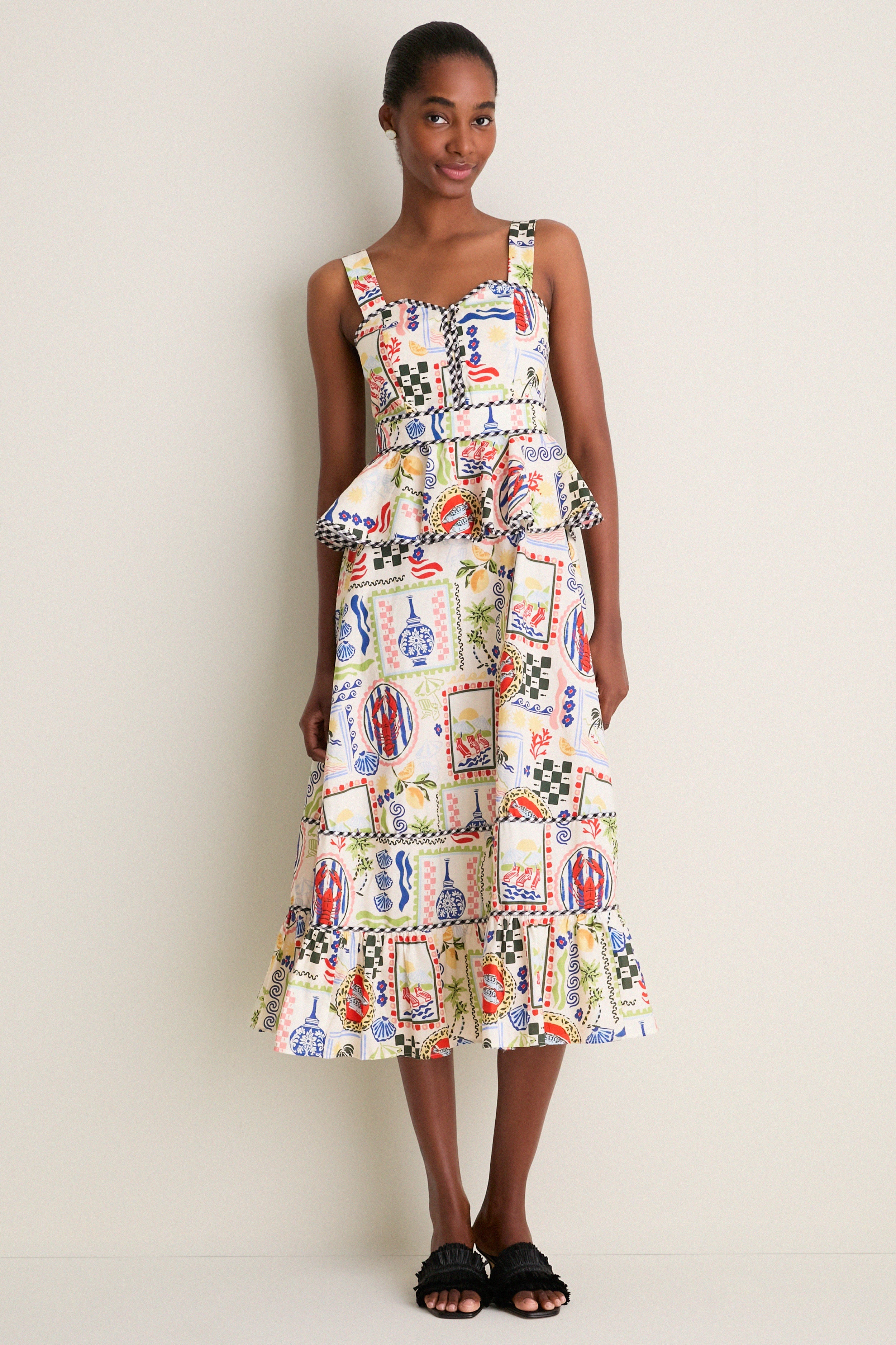 Coastal Conversation Lacey Dress