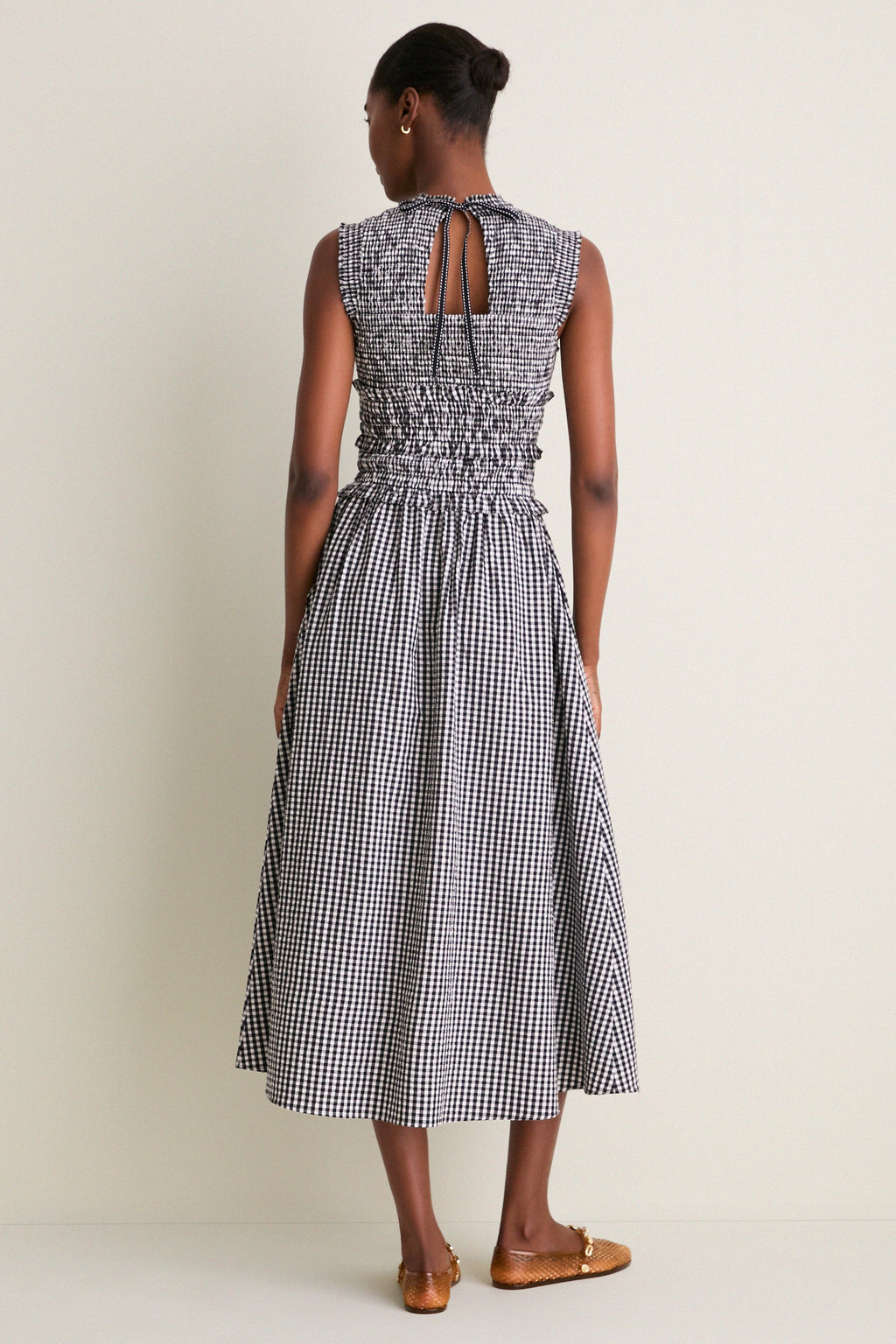 Black and White Louise Dress