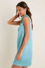 Cameo Blossom Embroidered Duchess Satin Agnes Dress