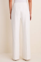 White Crepe Erin Pant
