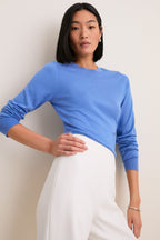 White Crepe Erin Pant