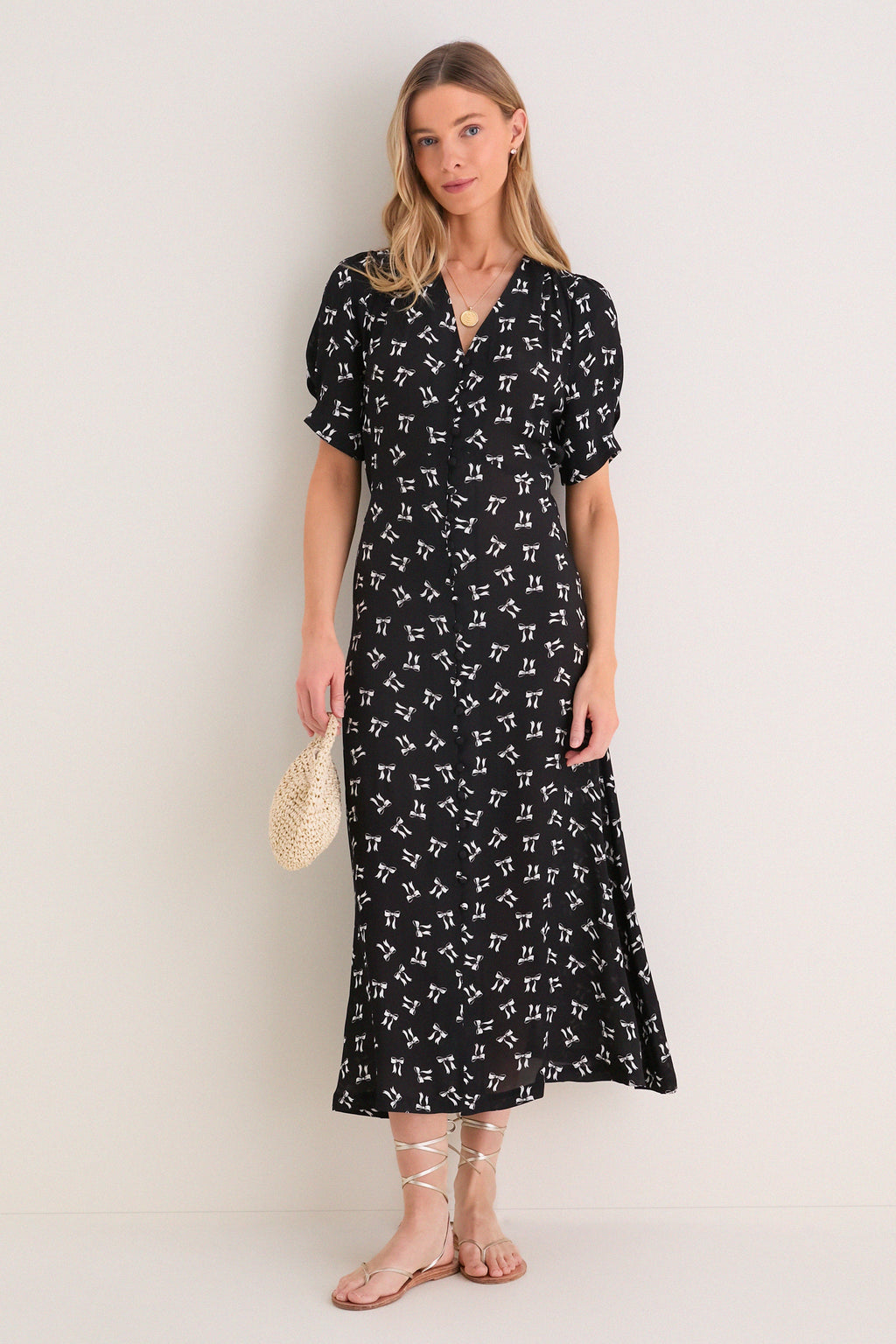 Vintage Bows Tuxedo Luciya Antique Dress