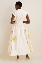 Ivory Selene Maxi Dress