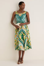 Bellis Wreath Martine-C Midi Dress