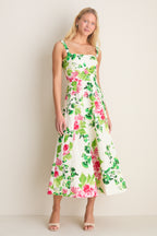 Saffier Bouquet Sabrina Midi Dress