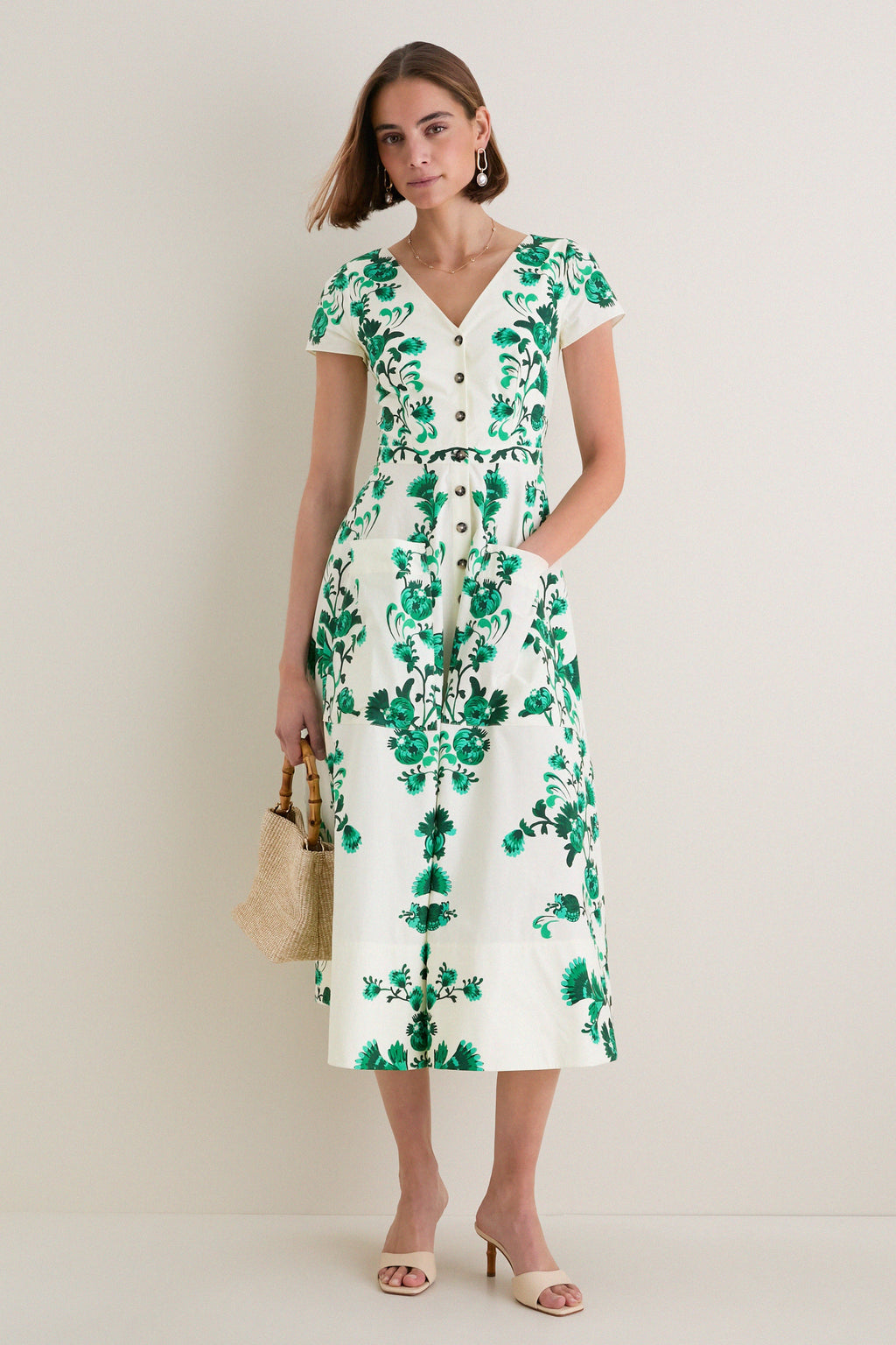 Saffier Vines Zoey-E Midi Dress