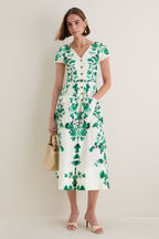 Saffier Vines Zoey-E Midi Dress