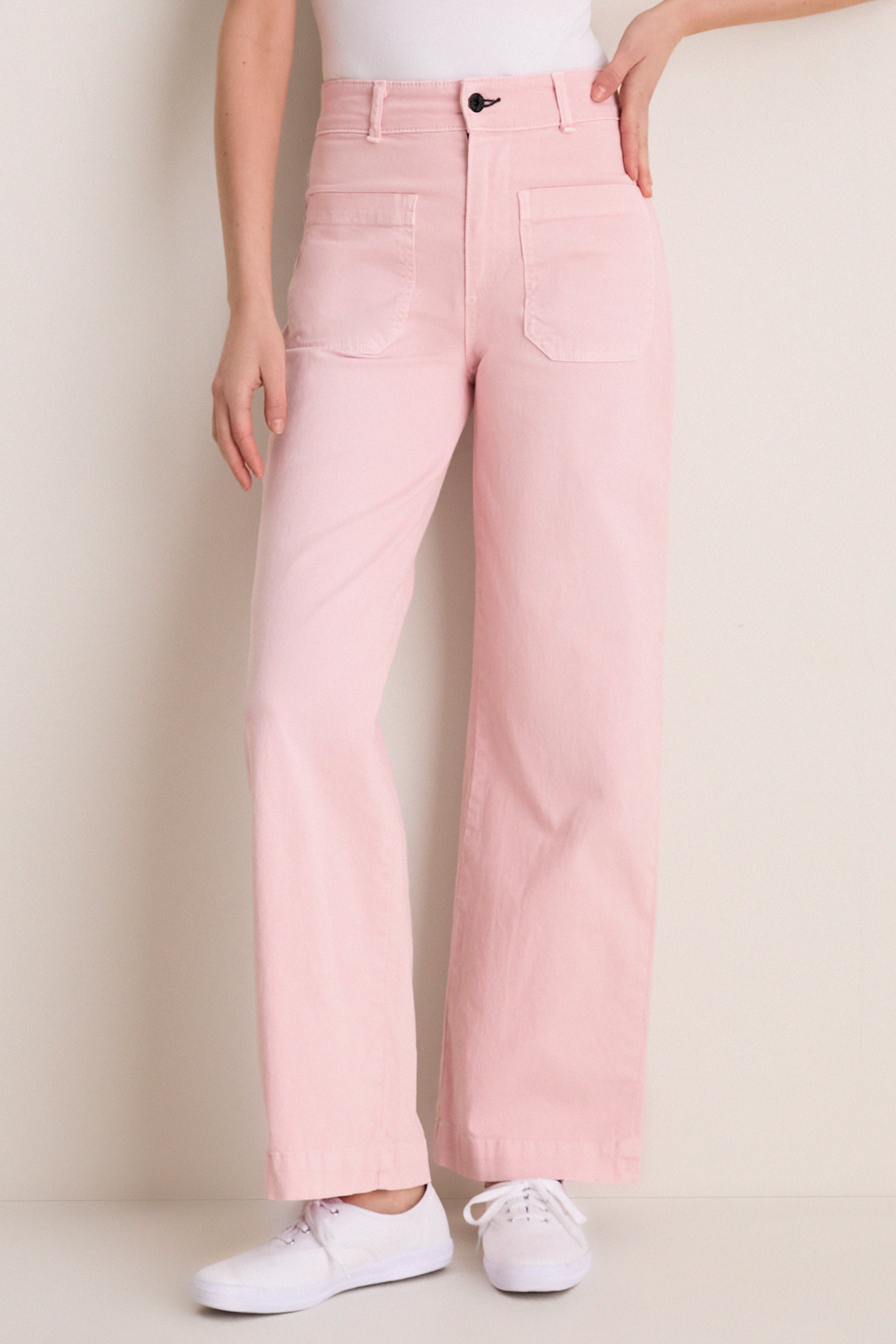 Sanded Pink Sailor Pant