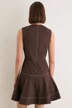 Dark Mocha Mini Karrigan Dress