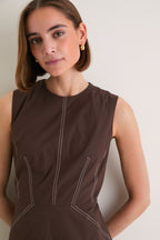 Dark Mocha Mini Karrigan Dress