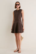 Dark Mocha Mini Karrigan Dress