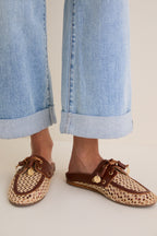 Natural Crochet Naveta Loafers