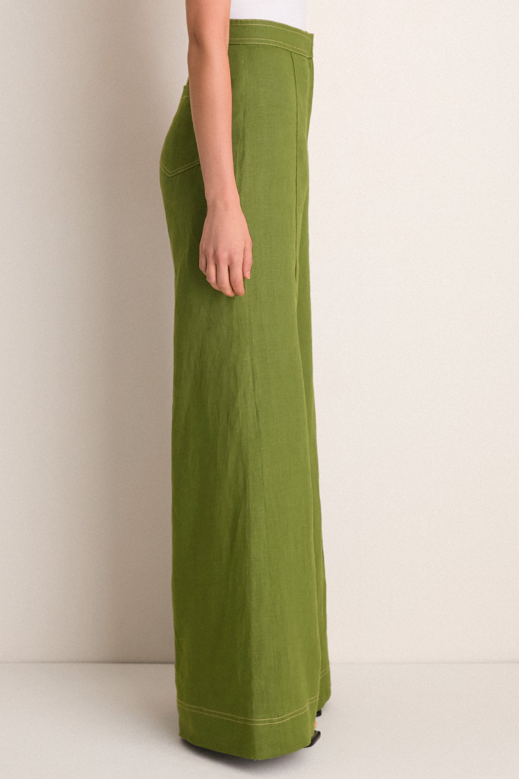 Olive Green Vivir Pants