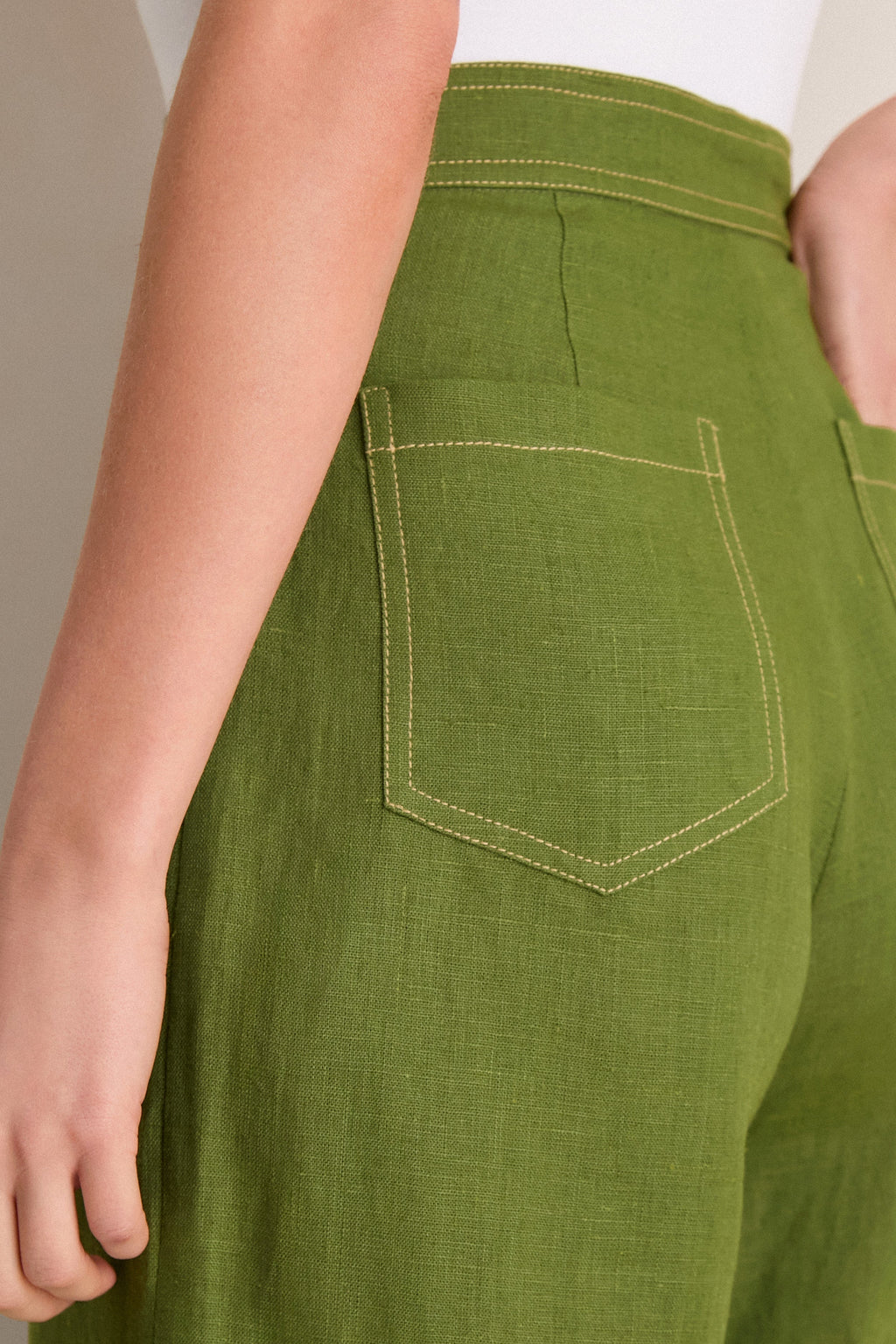 Olive Green Vivir Pants