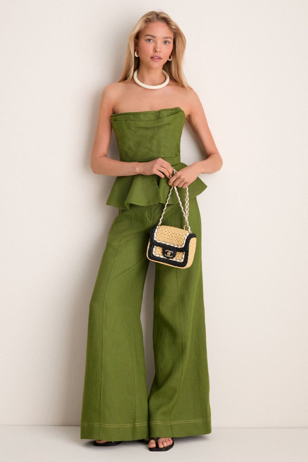 Olive Green Vivir Pants