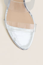 Silver Asha 75 Heels