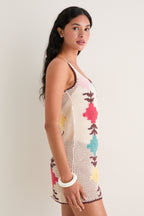Off White Tyler Daisy Chain Dress