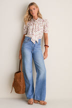White Chance Wild Garden Shirt